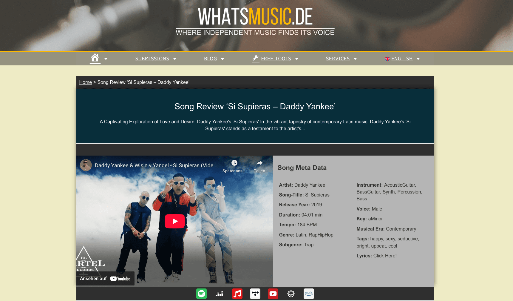 WhatsMusic.de