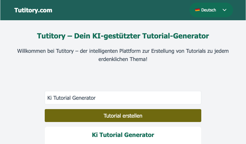Tutitory.com